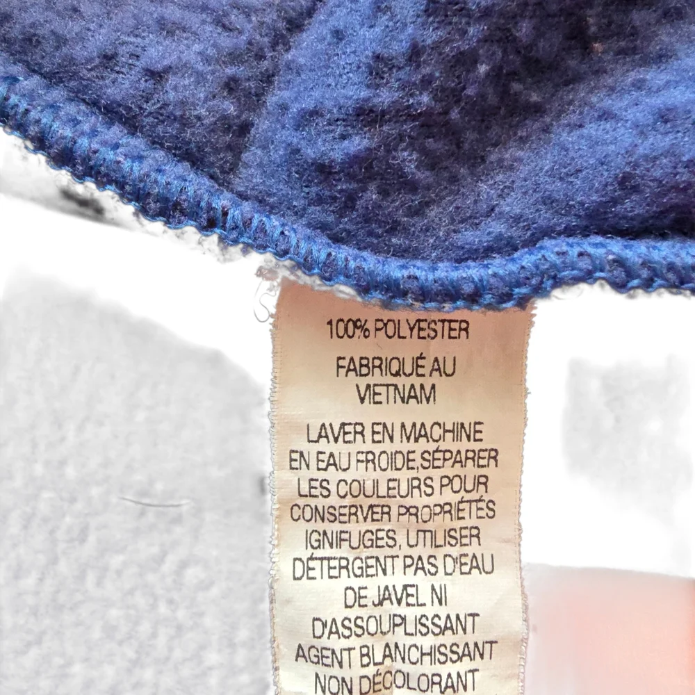 L.L. Bean Kids Cozy Blue Robe 2T Clean - Picture 5 of 5